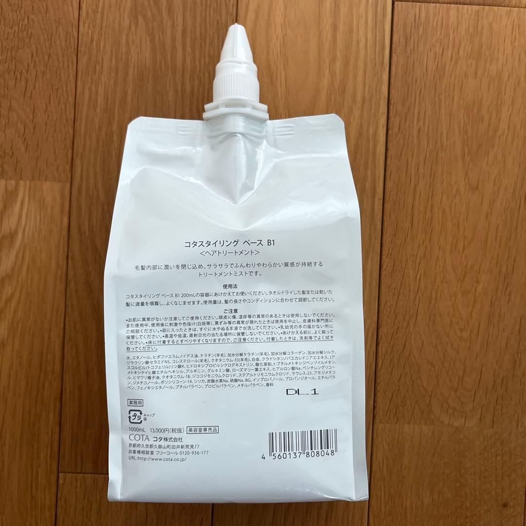 コタスタイリングベースB1