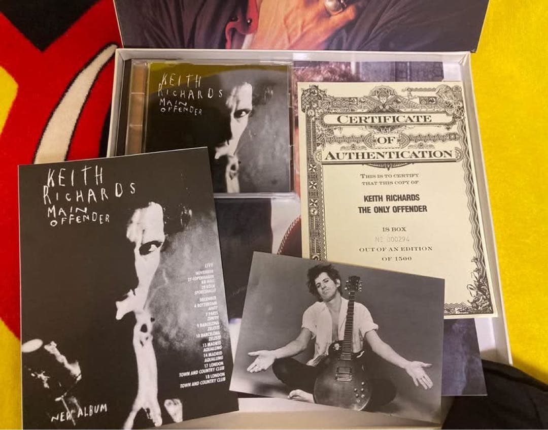 Keith Richards THE ONLY OFFENDER セット希少品