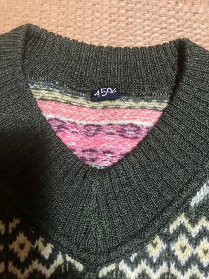 45r ノルディックジャガードの908馬ベスト