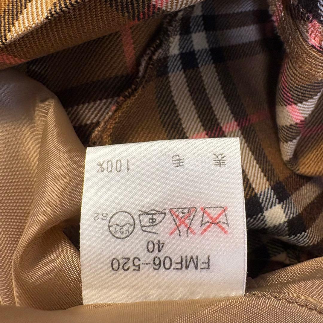 BURBERRY BLUE LABEL ノースリーブワンピース ノバチェック L