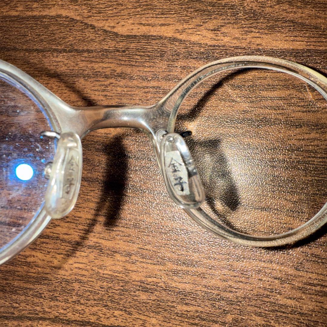 金子眼鏡店　クリアフレーム