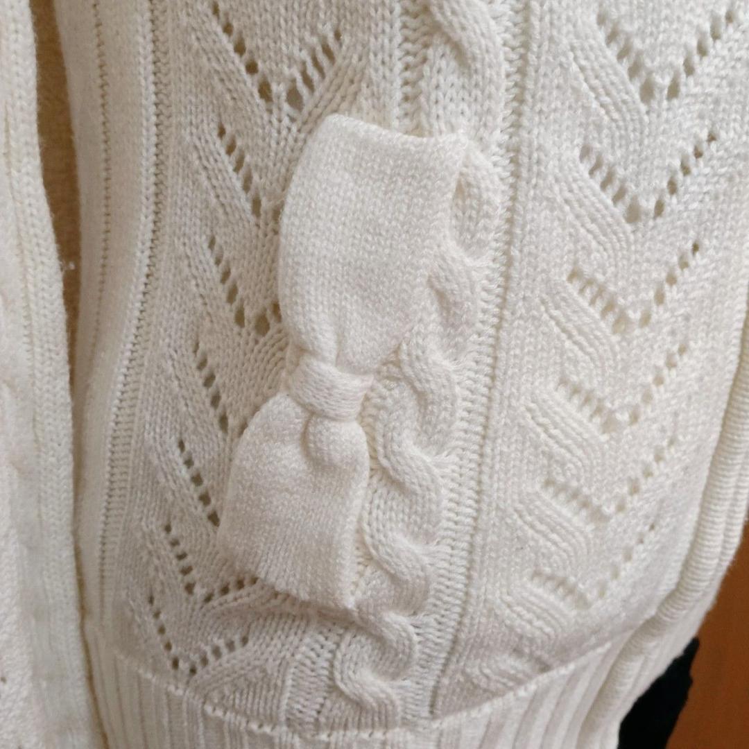 LIZ LISA　リズリサ　リボンニットパーカー　Y2K　00s