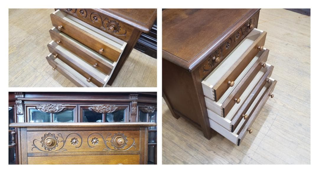 すあい　F36　勇峰工芸 五段チェスト