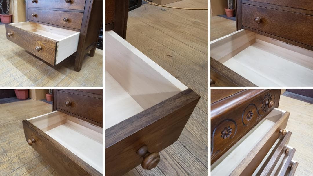 すあい　F36　勇峰工芸 五段チェスト