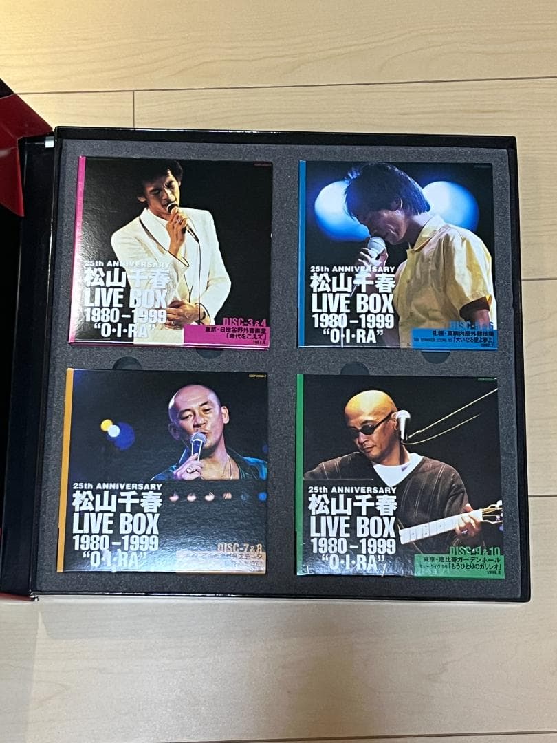 松山千春 LIVE BOX 1980-1999 \"O・I・RA\"
