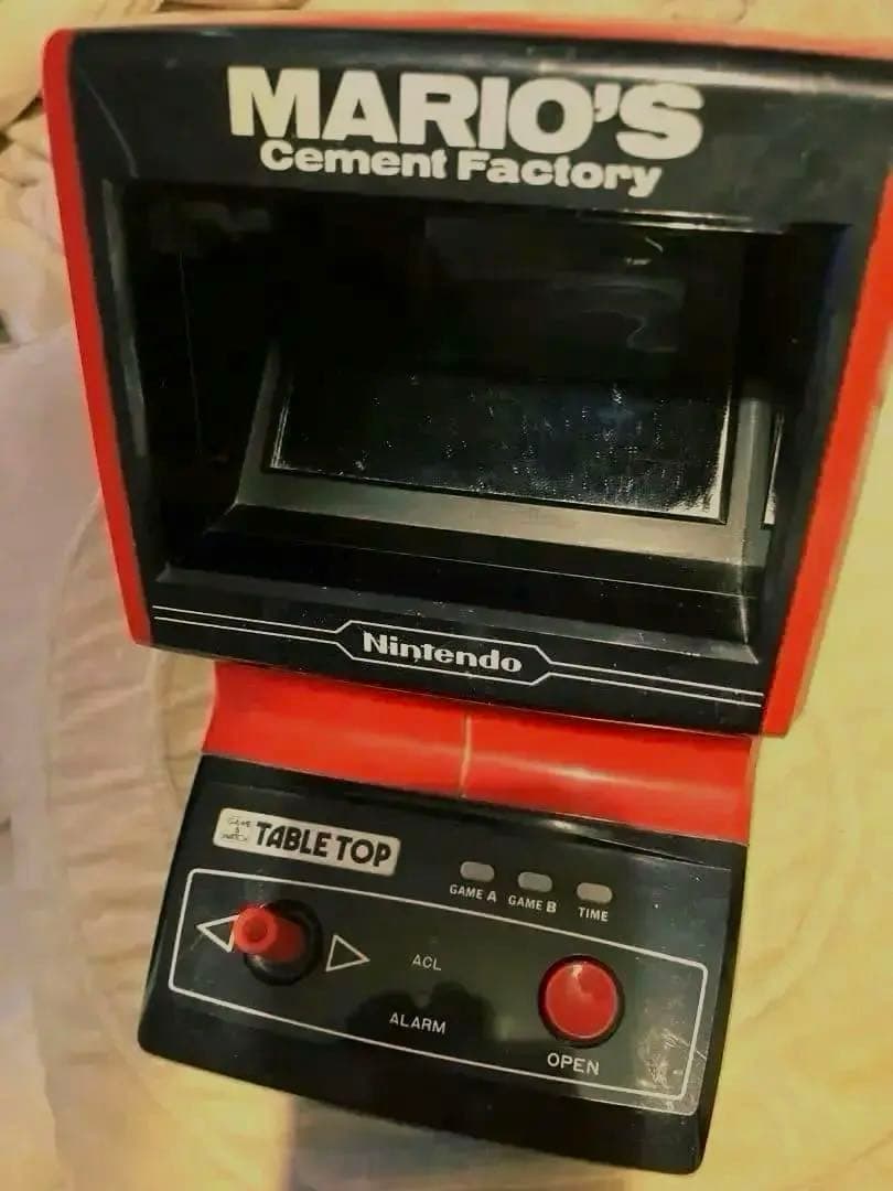【激レア】ビンテージ・マリオのセメント・ファクトリー　TABLETOP