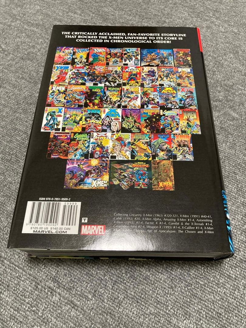 【未使用】X-MEN エイジ・オブ・アポカリプス オムニバス