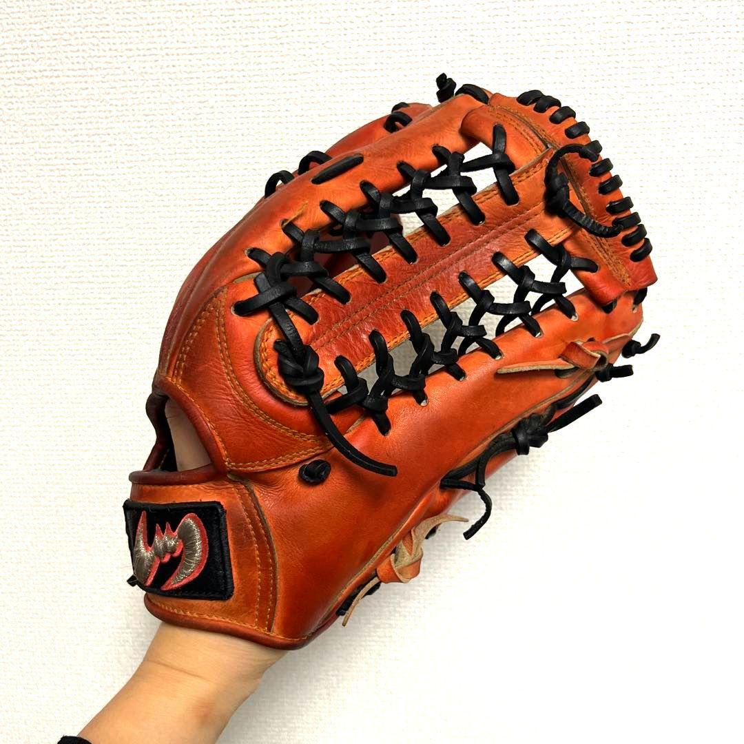 980 ジームス 型抜群 即戦力 硬式 外野手用グローブ