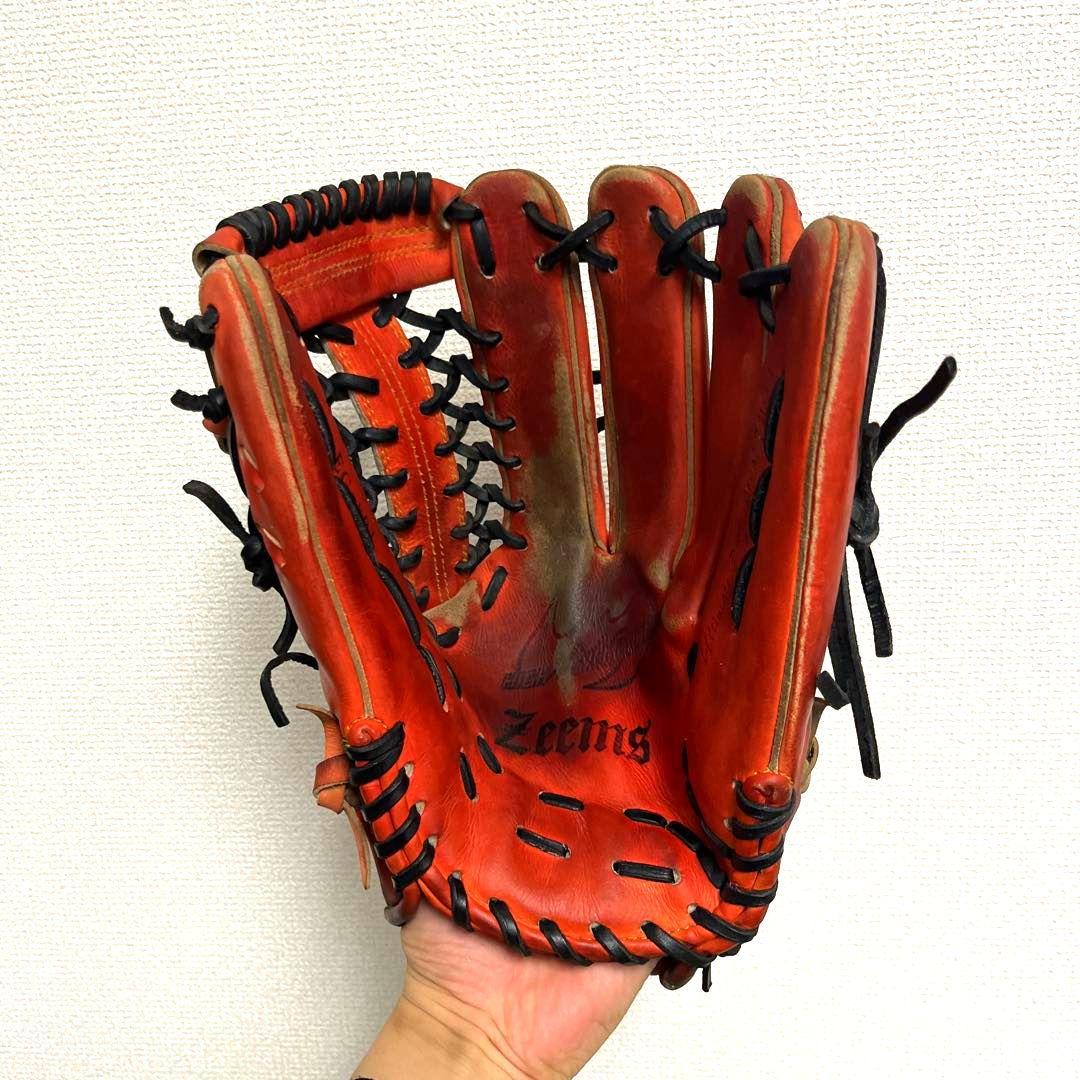 980 ジームス 型抜群 即戦力 硬式 外野手用グローブ