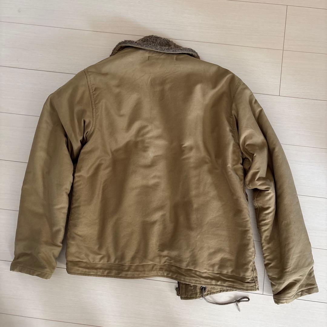 バズリクソンN-1デッキジャケットUSN カーキShark 591