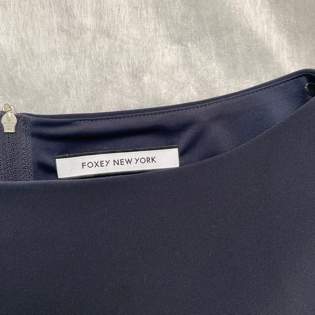 【年始値下げ中】フォクシーニューヨーク　フレア　ワンピース　38