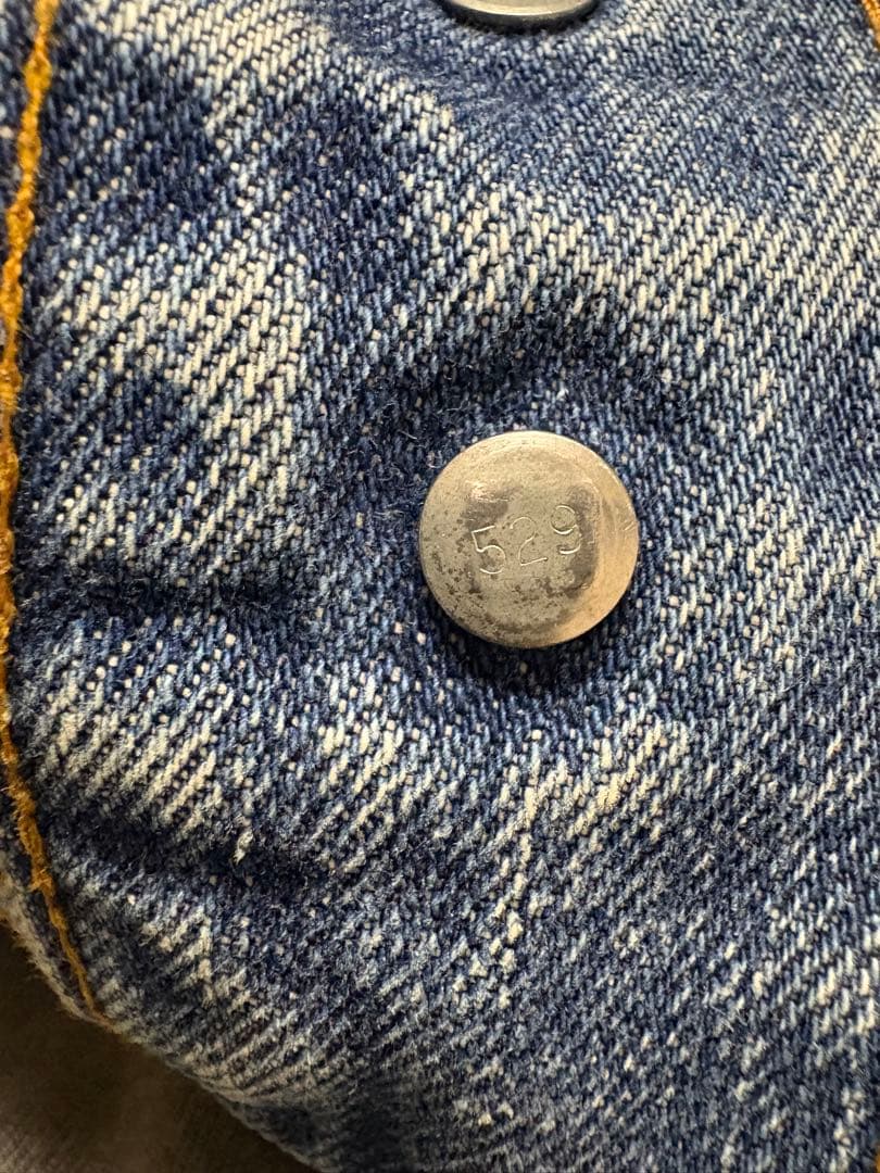 70'sリーバイス4thジャケット70505 サイズ42 刻印529スモールｅ