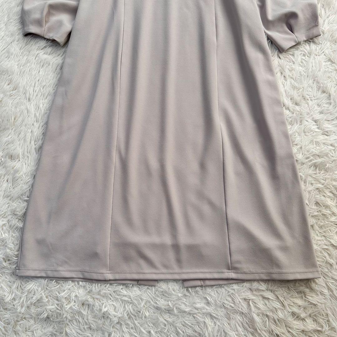 クリストブリッジ ロングワンピース チェック ゆったり シワになりにくい M