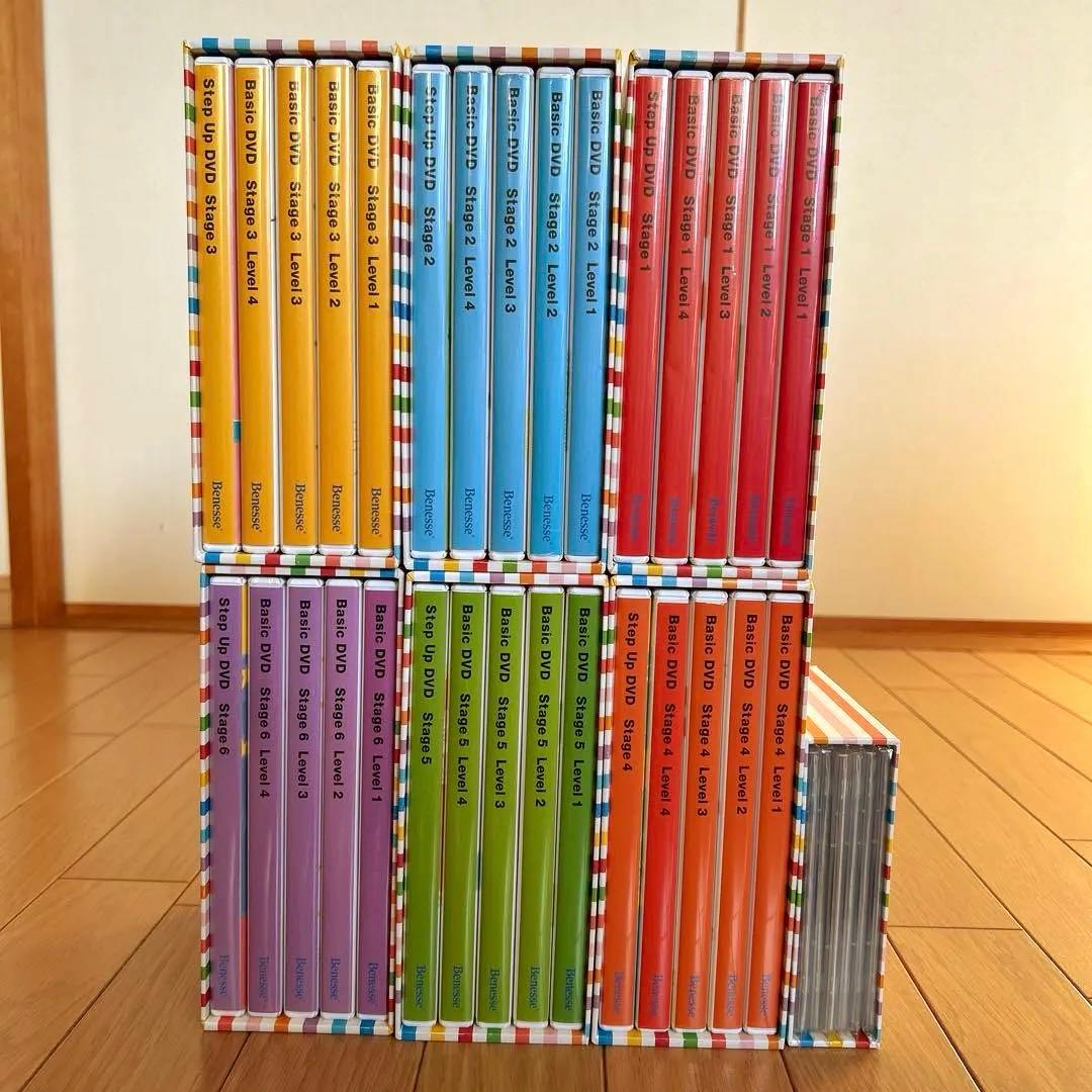 ワールドワイドキッズ　DVD 30枚　CD 6枚　英語教材