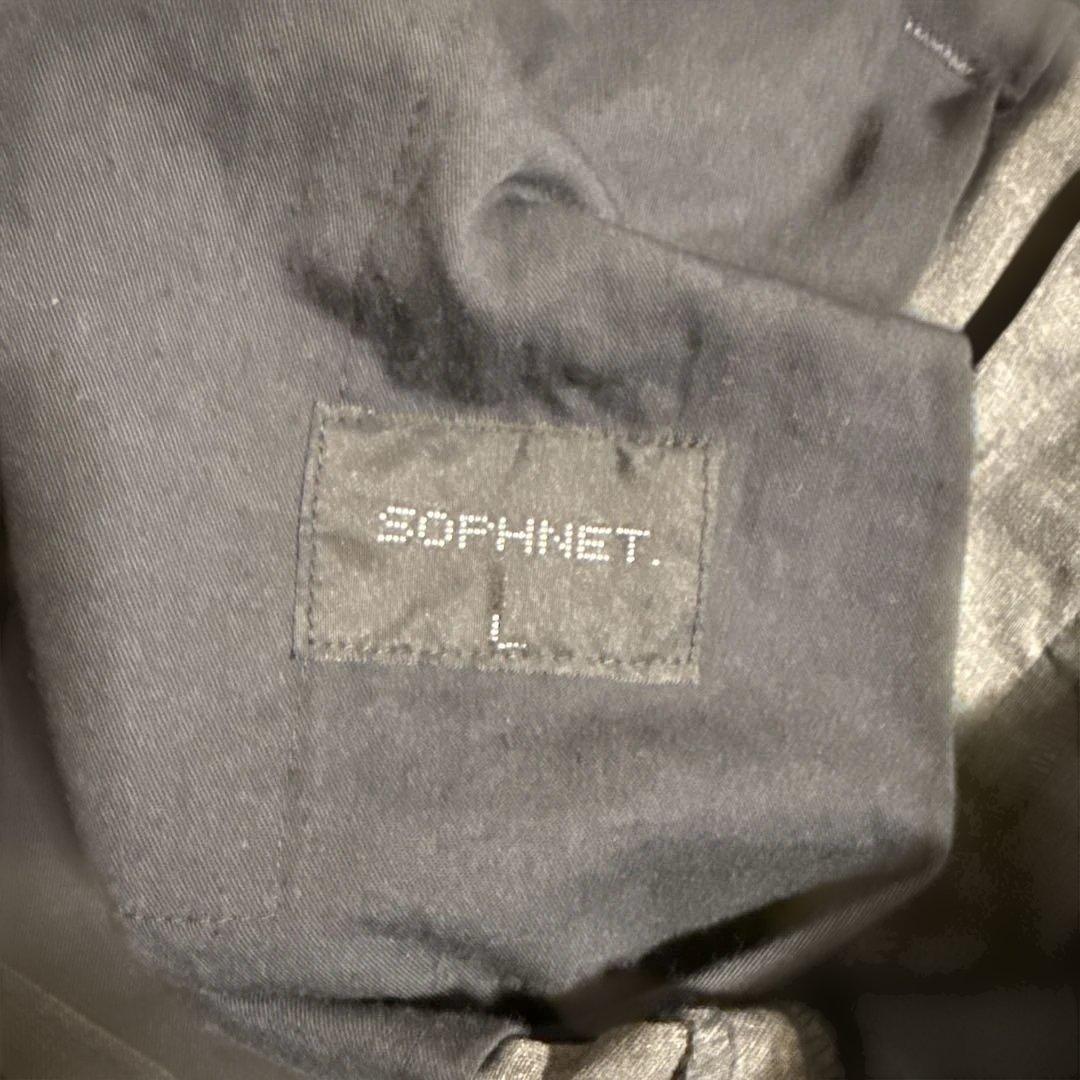 SOPHNET. グレー ノーカラージャケット　セットアップ