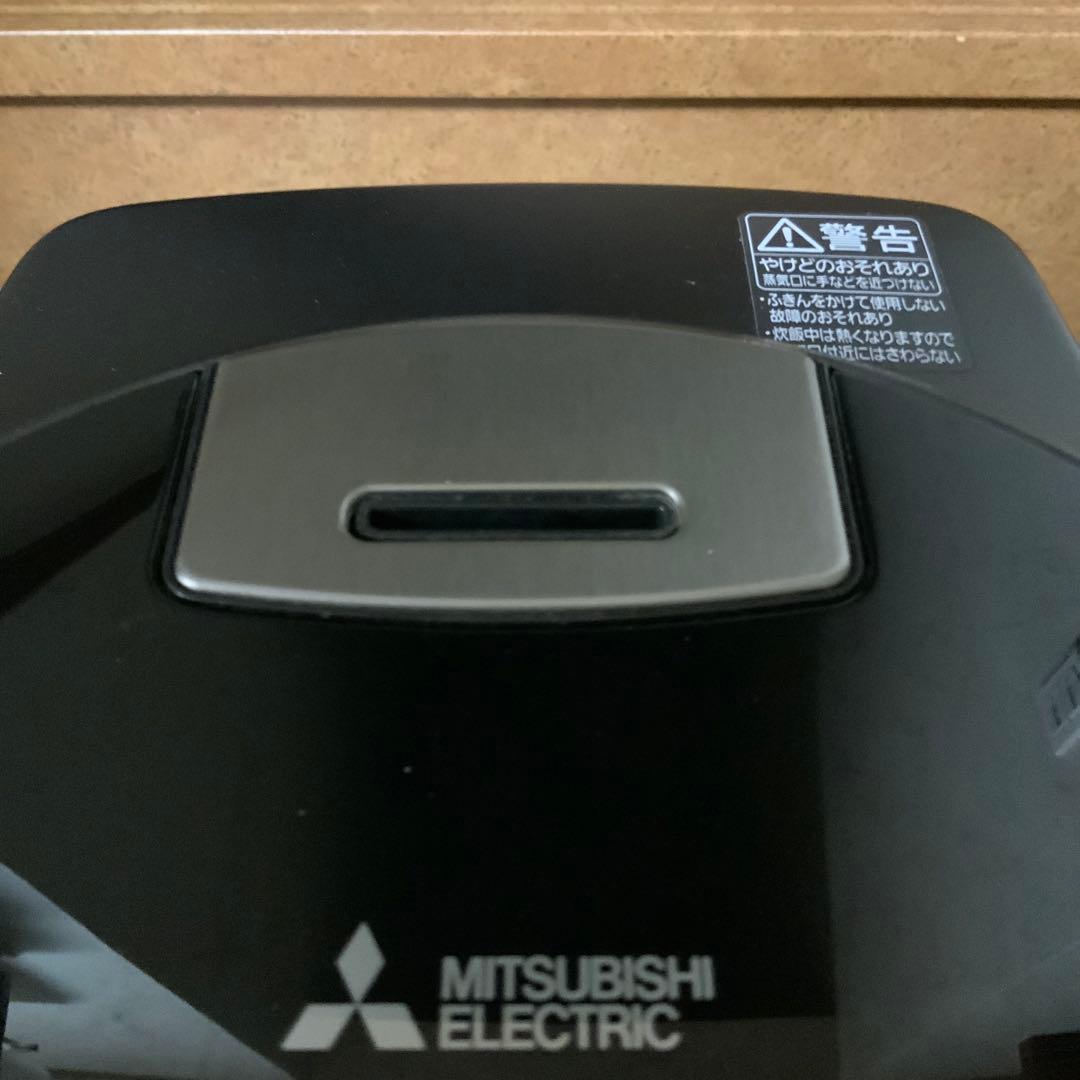 三菱　IHジャー炊飯器　本炭釜　NJ-AW109-B 黒銀蒔