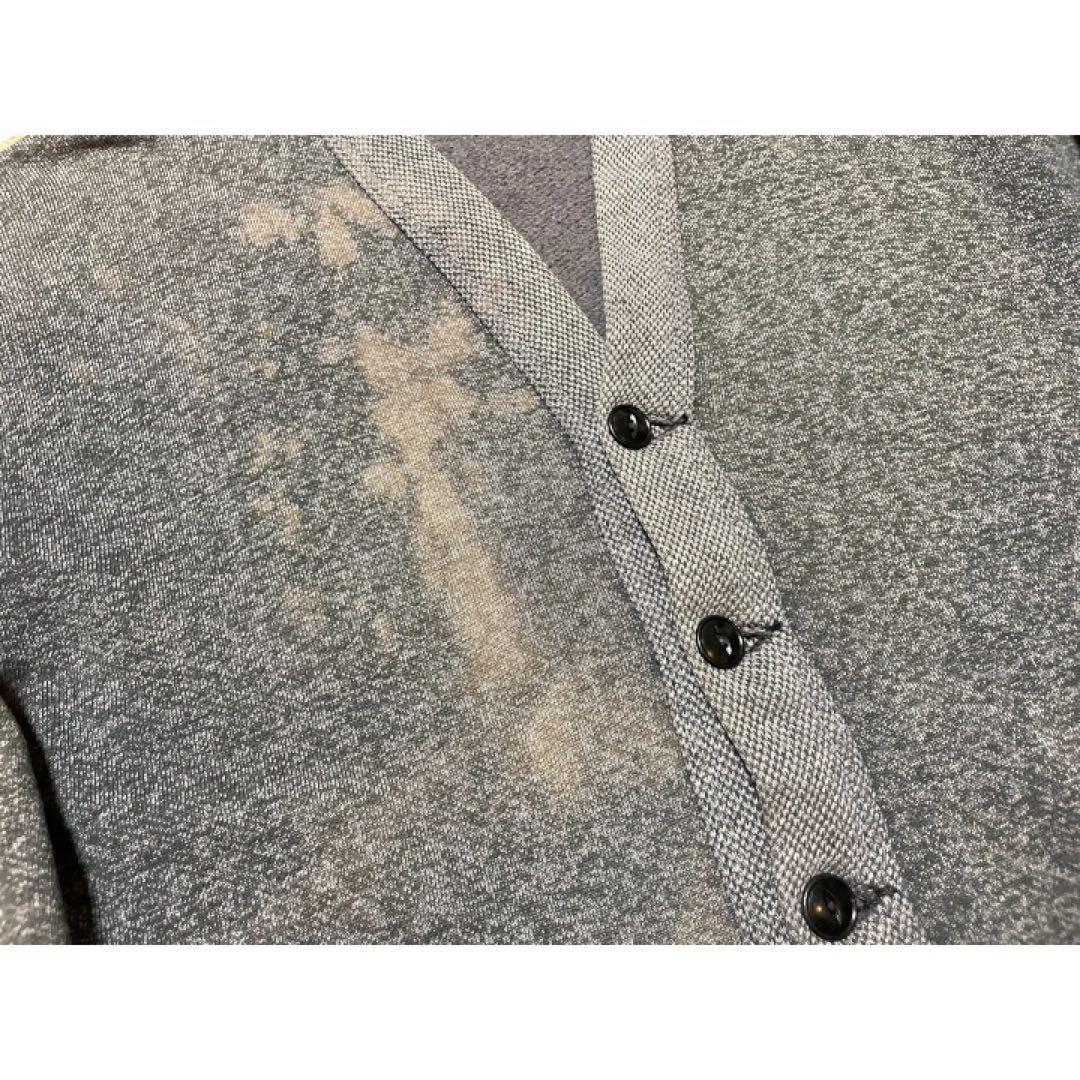 専用 50'S 鬼フェード スウェット カーディガン ゴマ塩 トレーナー