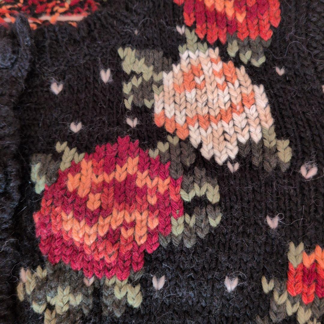 売り切り❗️最終価格から2,000円引きPINK HOUSE 薔薇のカーディガン