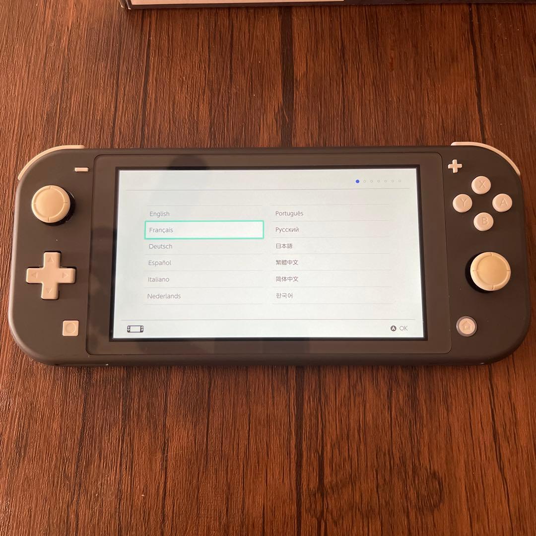 SwitchLight ライト グレー 外箱付き 充電器付き ケース付き