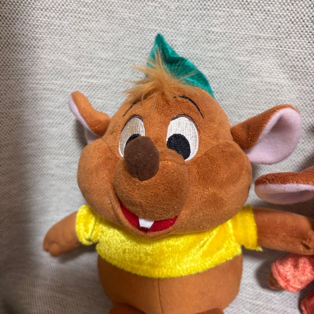 シンデレラ　ガスとジャックのぬいぐるみ