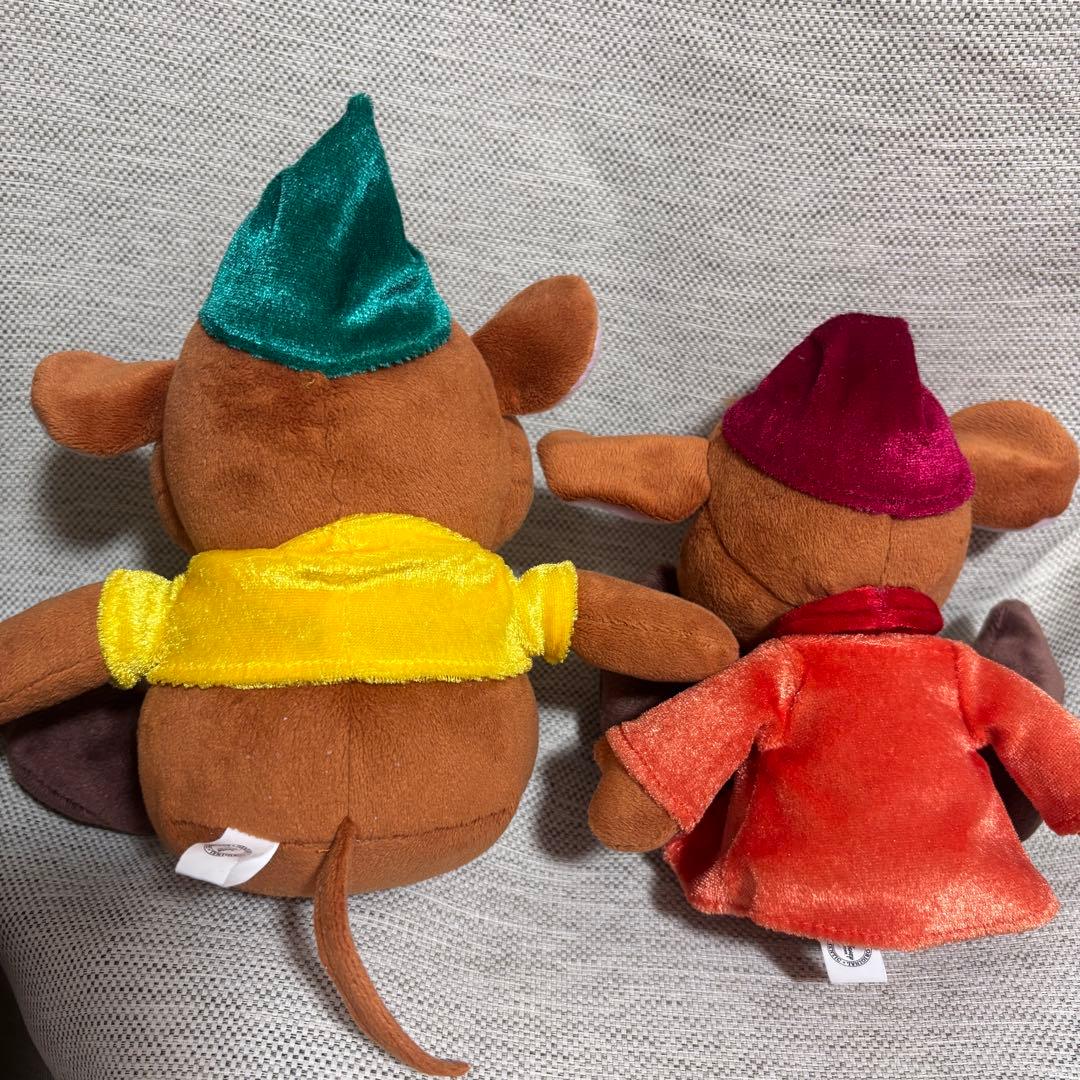 シンデレラ　ガスとジャックのぬいぐるみ