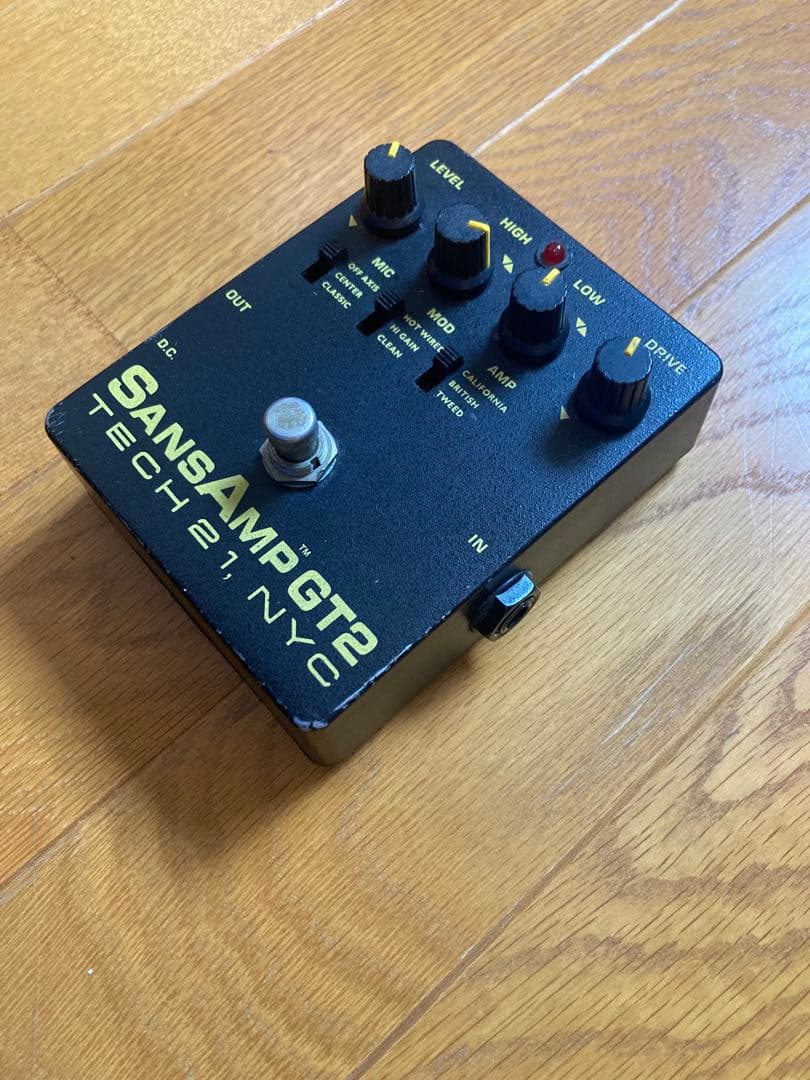 【週末値下げ】TECH 21 SansAmp GT2