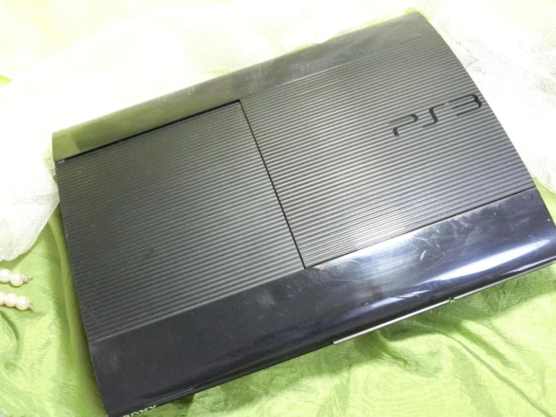 アップルパイ ジャンク品扱　電源点灯確認☆SONY　PSP3　本体のみ黒色