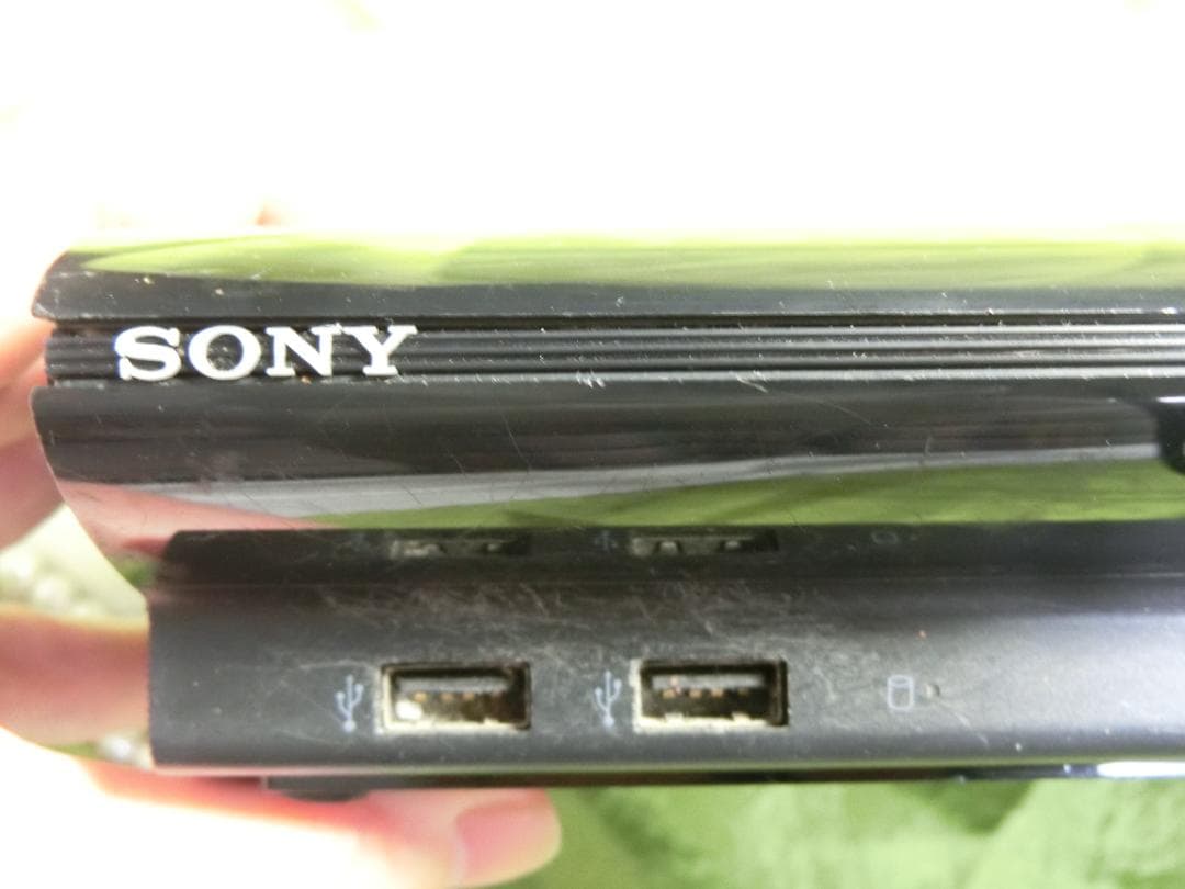 アップルパイ ジャンク品扱　電源点灯確認☆SONY　PSP3　本体のみ黒色