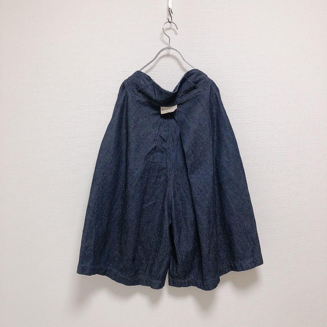 KAPITAL★キャピタル★デニム★ワイドハーフパンツ★ガウチョパンツ★1