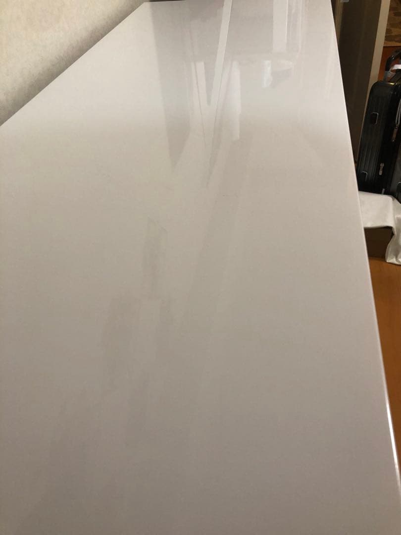 ホワイト 高光沢 チェスト