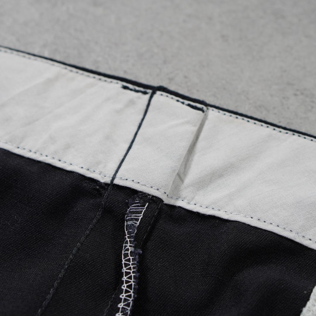 90sUSA製 Dickies 874 ワークパンツ タロンジップ ブラック古着