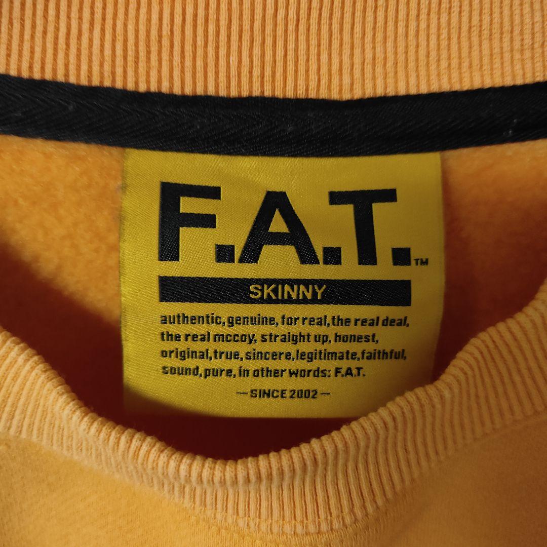 極美品FATヘビーウェイト オーバーサイズスウェットNO.3 SKINNY(L)