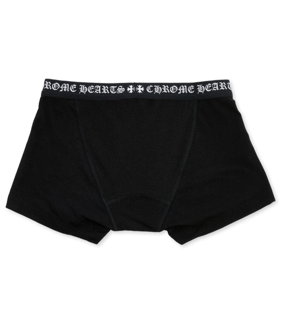 CHROME HEARTS ボクサーパンツ ブラック ホワイト ユニセックス L
