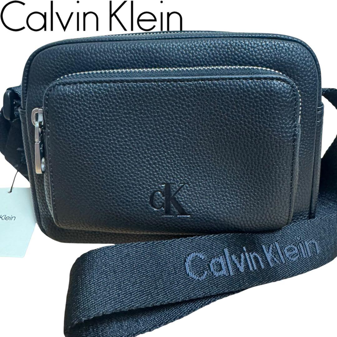 【海外限定】  ショルダーバッグ カメラバッグ CKロゴ