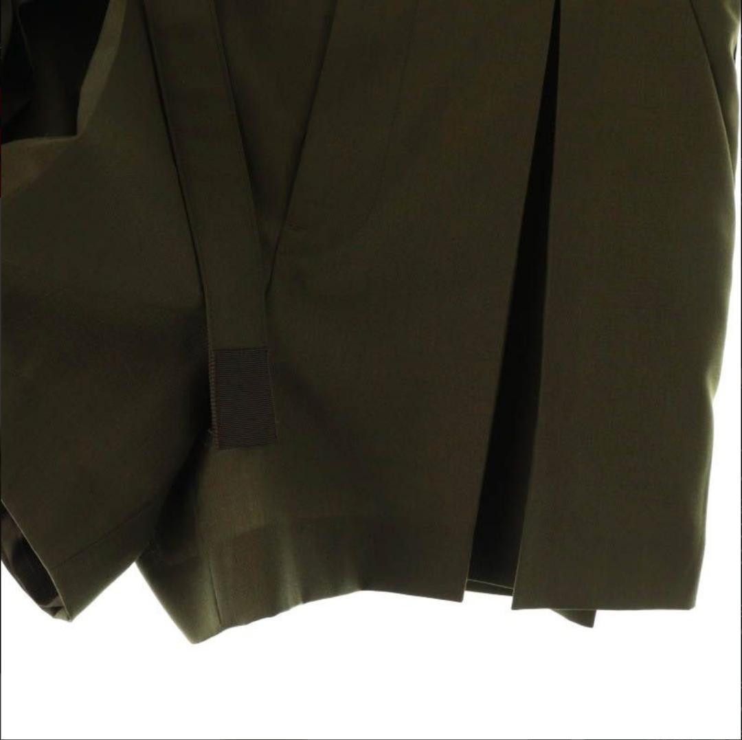 sacai 24ss Suiting Shorts カーキ３