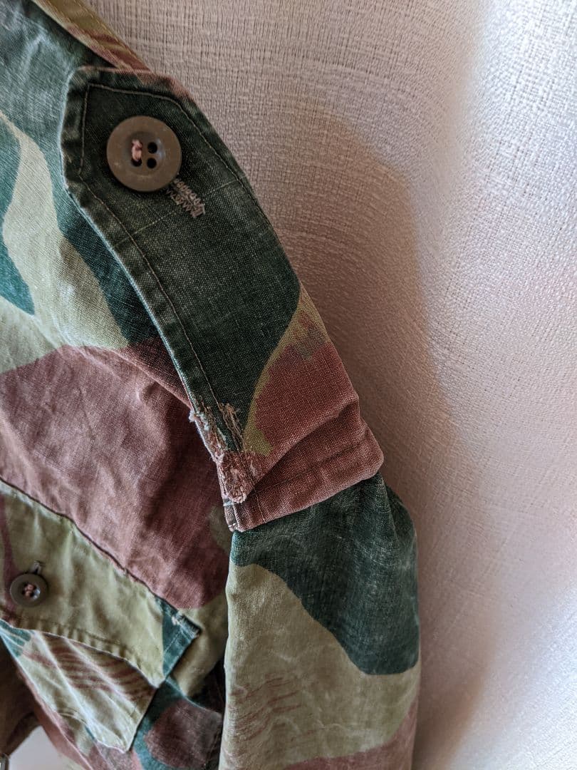 レア個体　belgian デニソンスモックフード付きプルオーバー