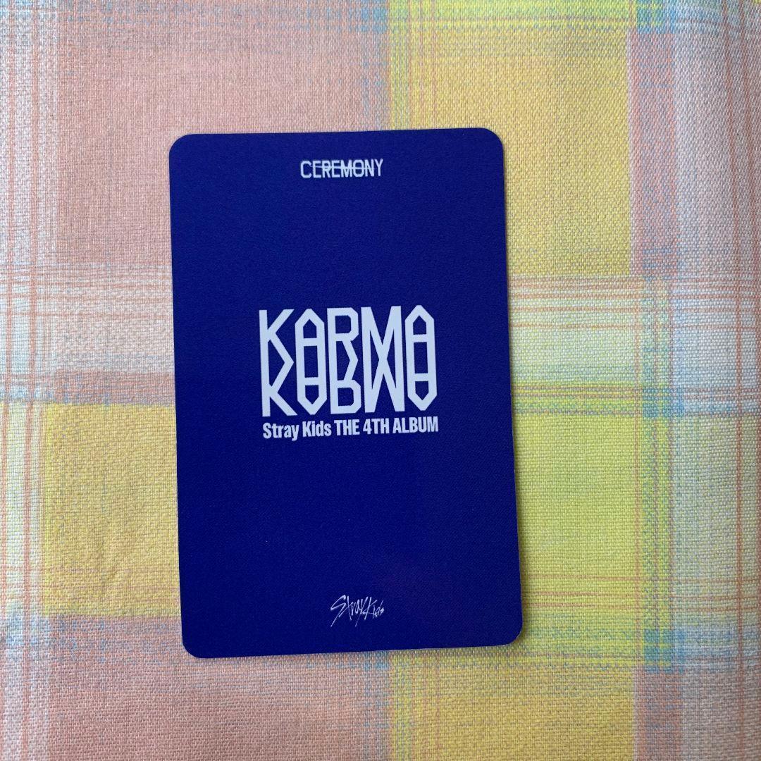 Stray kids サノク スキズ KARMA 韓国 トレカ ヒョンジン