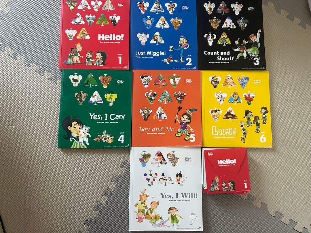 グレープシード　Grape Seed Unit1〜7 CD DVD