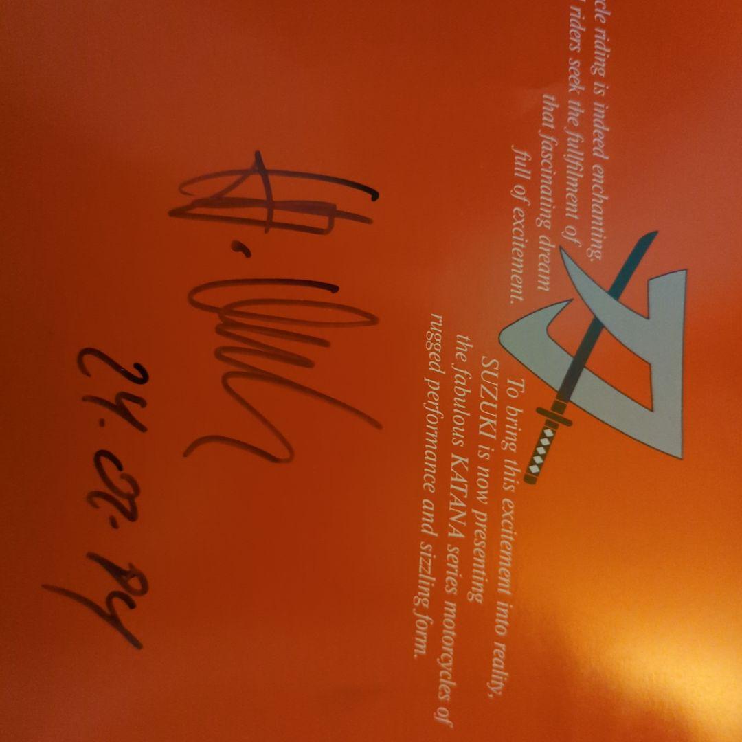 スズキ KATANA GSX1100S/1000S カタログ 英語版