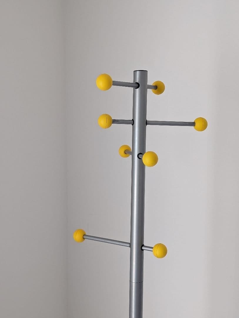 ミッドセンチュリー　ポールハンガー　ハンガーラック　モダン　レトロポップ