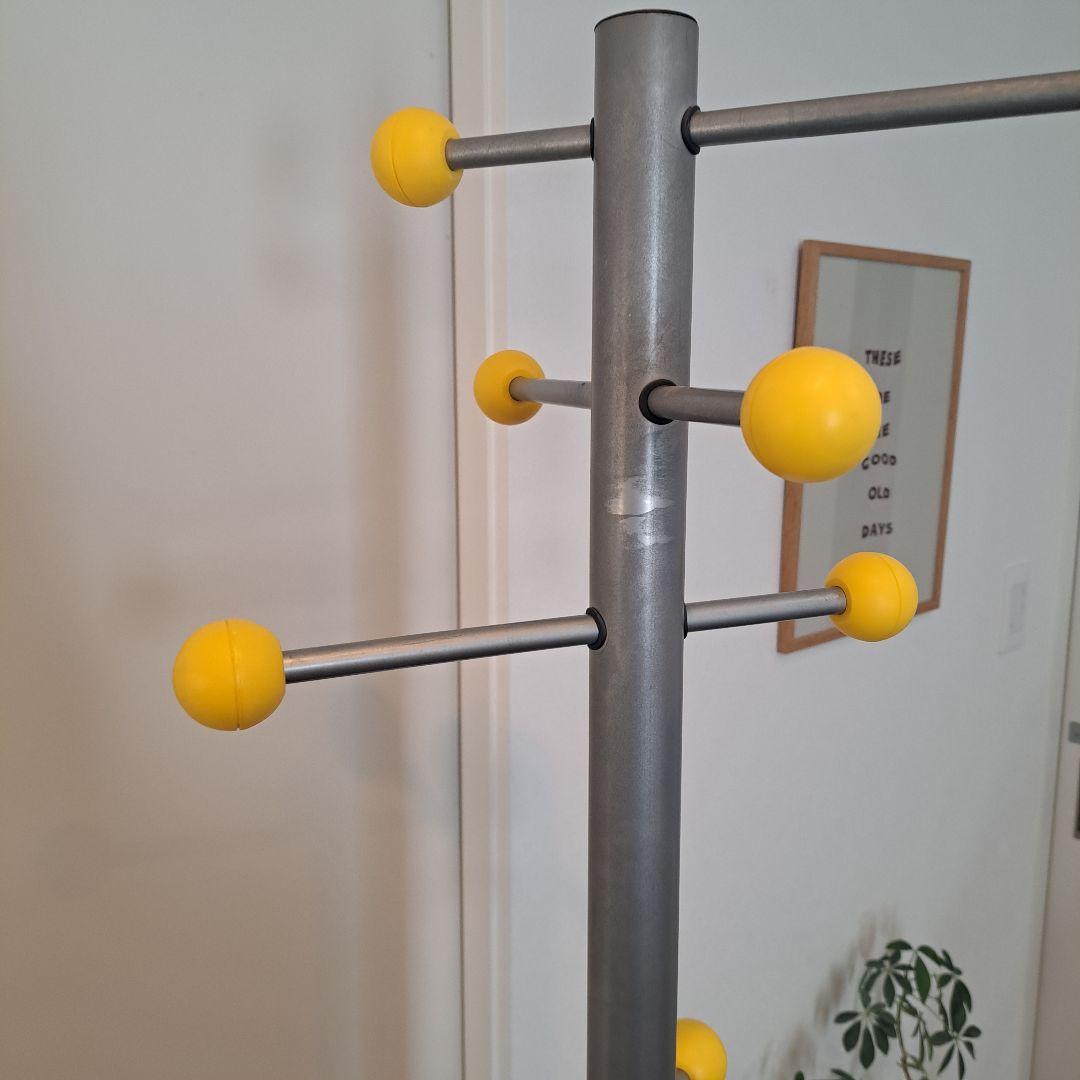 ミッドセンチュリー　ポールハンガー　ハンガーラック　モダン　レトロポップ