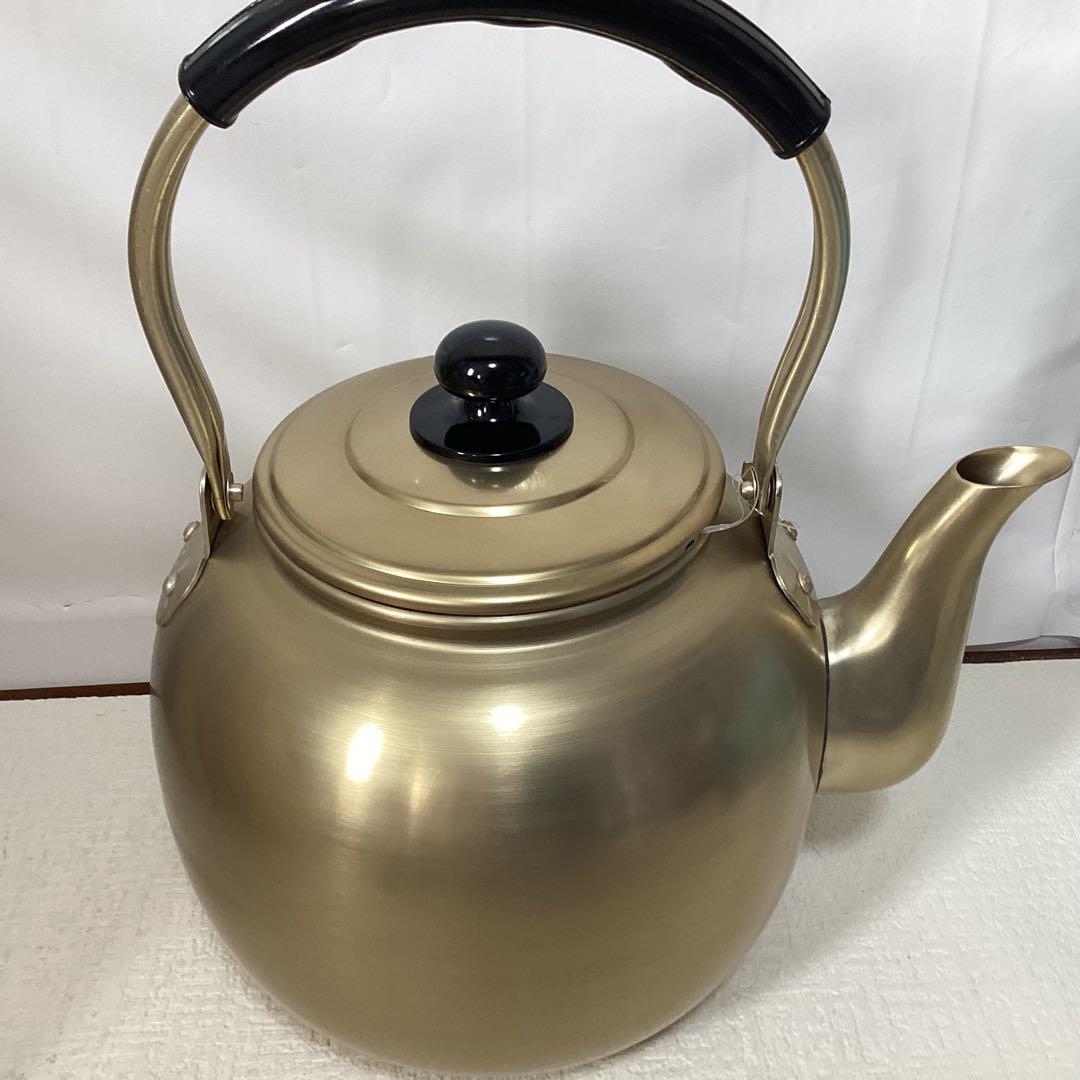 前川金属 アルマイト 湯沸し 福徳瓶 10L