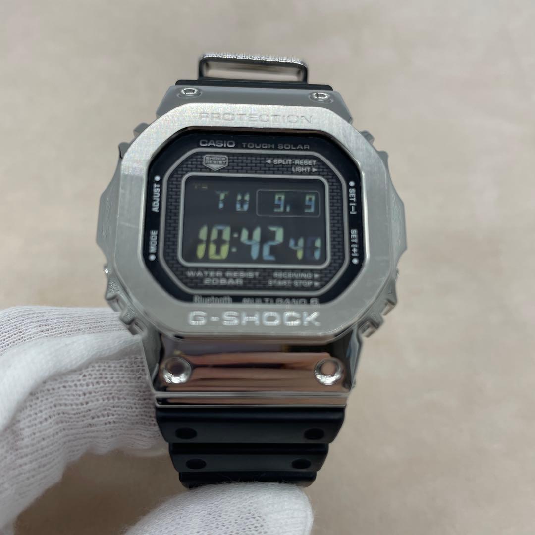 GSHOCK GMW-B5000-1JF フルメタル 樹脂バンド 電波ソーラー