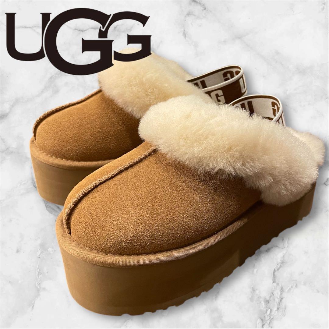 ✨新品✨UGG FUNKETTE アグ ファンケット Chestnut 23