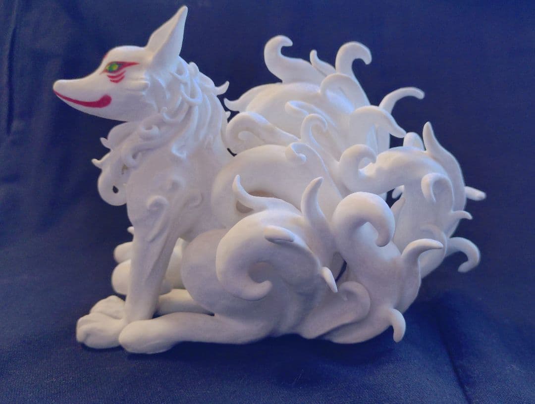 【九尾の狐】一点物 フィギュア 仏像