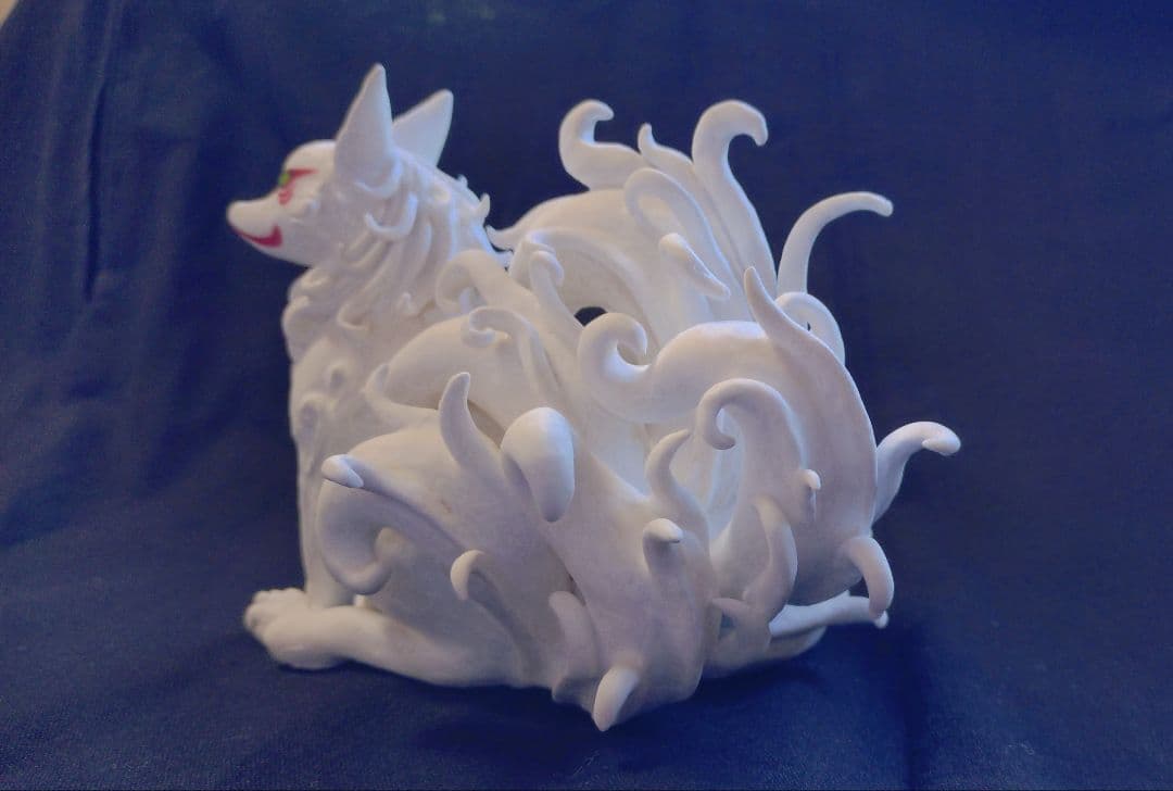 【九尾の狐】一点物 フィギュア 仏像