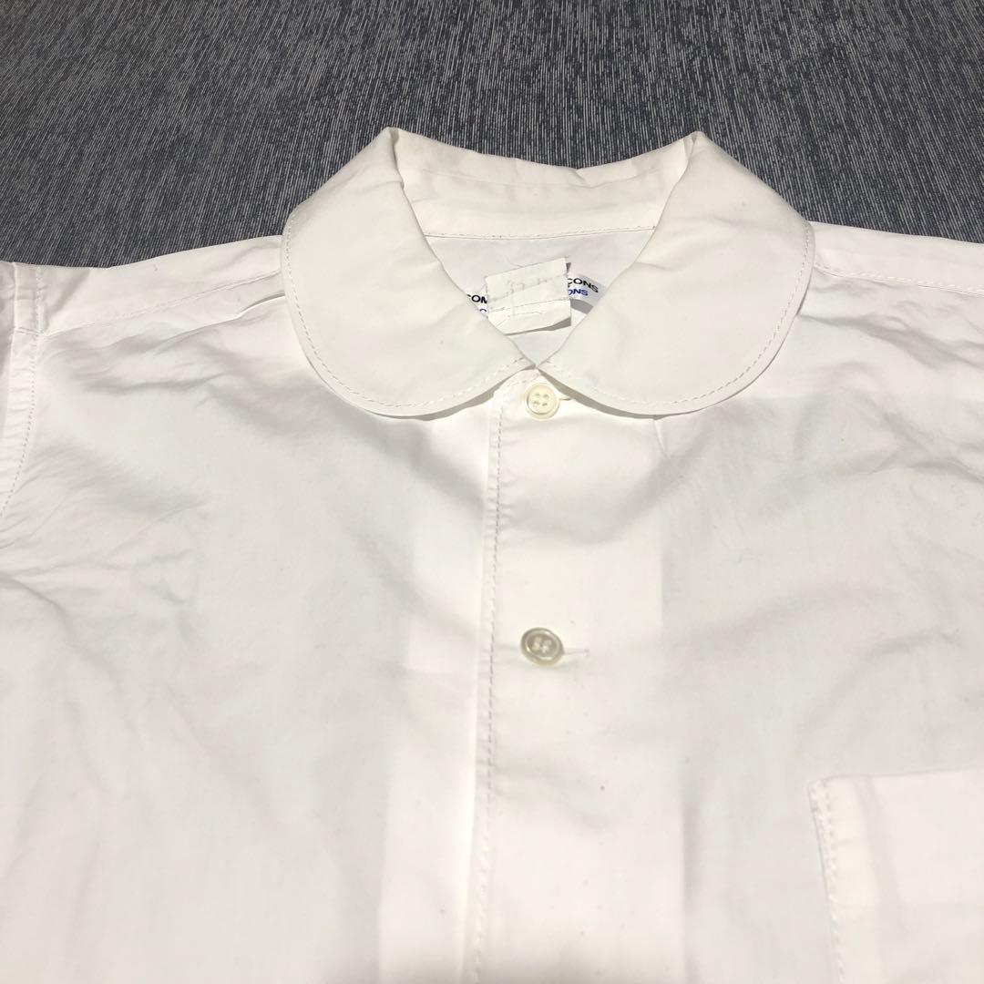 COMME des GARCONS コムコム　 丸襟　シャツ　コムデギャルソン