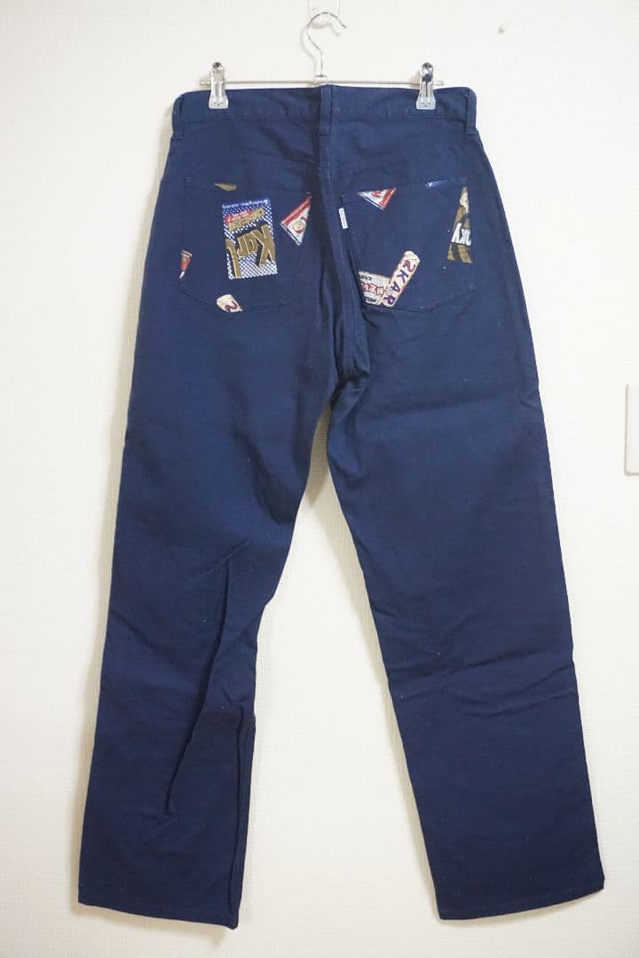 Karl Helmut カールヘルム パンツ ワッペン柄 ペインター ワーク M