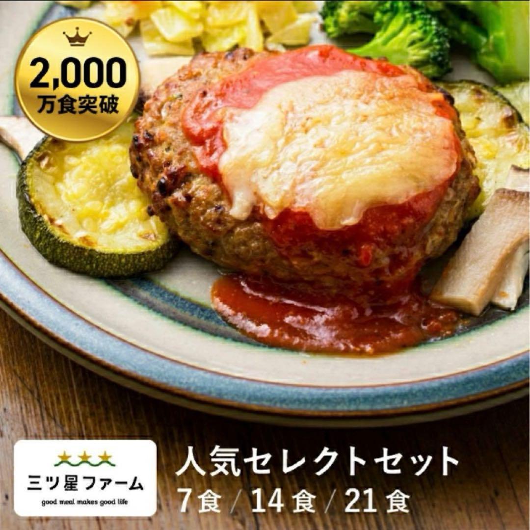 三つ星ファーム　冷凍14食セット 人気セレクトセット　駒田航さんコラボ