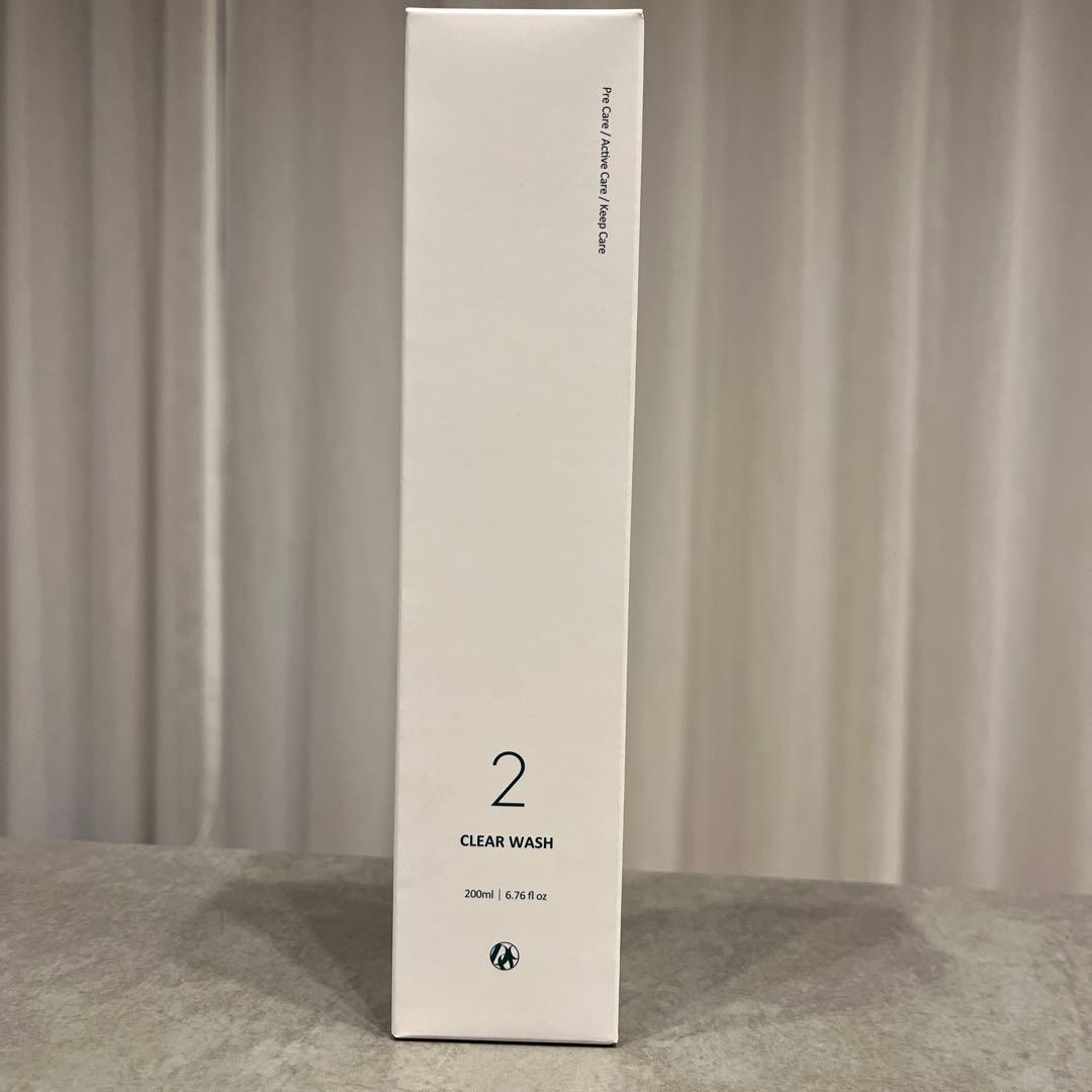 【新品未開封】CLEAR WASH 200ml 洗顔料　ドックスキンケア